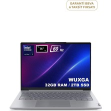 Lenovo Thinkbook 14 G8 Ial Intel Core Ultra 7-255H 32GB Ram Ddr5 2tb SSD 14" Wuxga 60Hz IPS Freedos Laptop 21SJ007BTXV3