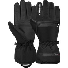 Reusch Snow King Black White Deri Erkek Kayak Eldiveni