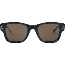 Snob Milano Gran Soleil Kahverengi Asetat Unisex Güneş Gözlüğü