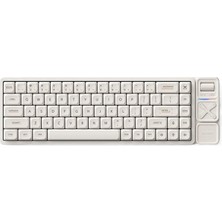 Iqunix MAGI65 Pro Ochre White Rgb Kablosuz Hotswap Mekanik Gaming Klavye