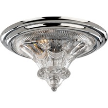 Bakara Collection Dermose Parlak Krom Metal Plafonyer