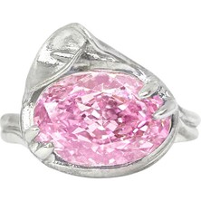 Alegoria Jewellery Gala Pembe 925 Ayar Gümüş Kadın Yüzük