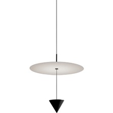 Bakara Collection Stralunata Siyah Metal Sarkıt Avize