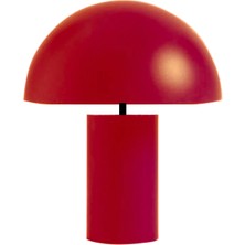 Tags Design Mushroom Kırmızı Metal Abajur