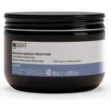 INSIGHT Blonde Cold Reflections Cam Kavanoz Soğuk Yansıma Saç Maskesi 400 ml