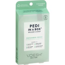 Voesh New York Pedi In A Box Deluxe Salatalık Fresh 4 Adımlı Pedikür Seti