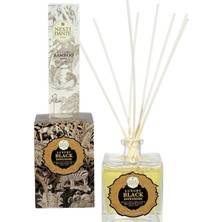 Nesti Dante Luxury Black Difüzör Bambu Çubuklu  Beyaz Yasemin ve Süsen Paçuli Pembe Gül Oda Kokusu 500 ml