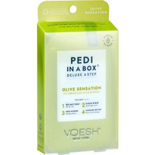 Voesh New York Pedi In A Box Deluxe Zeytin Sensation 4 Adımlı Pedikür Seti