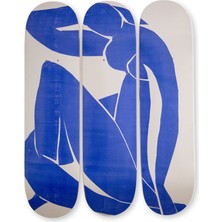 The Skateroom Blue Nude Iı 1952 Kaykay Tablo