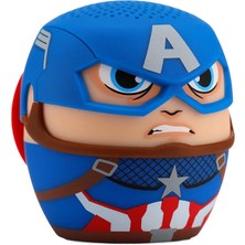 Bitty Boomers Marvel Captain America Figürlü Lisanslı Mini Bluetooth Hoparlör