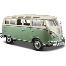 Maisto 1/25 Volkswagen Van Samba Yeşil Model Araba