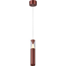 Bakara Collection Spark Kiremit Rengi Alüminyum Sarkıt Avize 4 x 179 cm