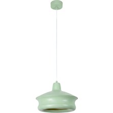 Womo Design Yeşil Metal Silindir Sarkıt Avize