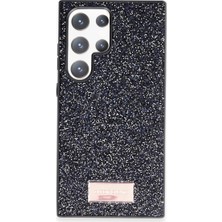 Gees Global Onegif Samsung Galaxy S24 Ultra Bright Simli Kapak - Siyah
