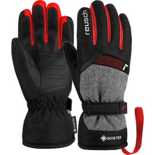 Reusch Flash Gore-Tex Junior Black Red Unisex Çocuk Kayak Eldiveni