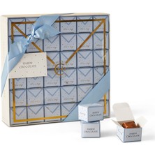 Harem Chocolate It's A Boy 72 Adet Cara Badem Bebek Çikolata Kutusu