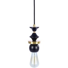 Studio Fav FAV092 Siyah Metal Sarkıt Avize