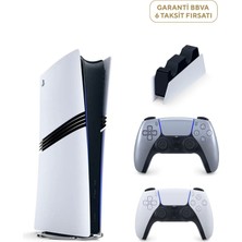 Sony Playstation 5 Pro 2tb Oyun Konsolu + 2. Ps5 Kol Sterling Silver + Ps5 Şarj Istasyonu