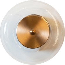 Lasttouch Tricolore Pirinç Cam LED Aplik