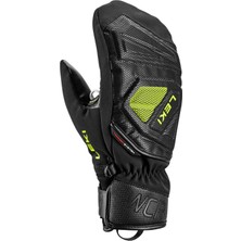 Leki Wcr C-Tech 3D Junior Mitt Siyah Sarı Unisex Çocuk Eldiveni