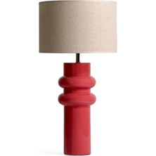 Pinot Interior Sorrento Lamp Pink Ahşap Abajur