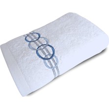 DK Store Ledro Beyaz Yüz Havlusu 50X100 cm