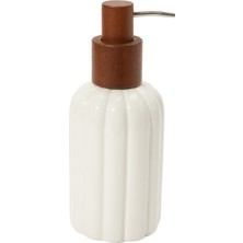 Andrea House Beyaz Seramik Sıvı Sabunluk