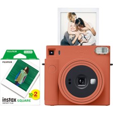 Fujifilm Instax Sq1 Terracotta Turuncu Fotoğraf Makinesi + 20'li Kare Film