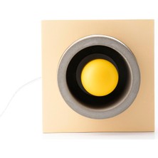 Womo Design Beton Bej Donut Renkli Masa Lambası