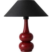 Tags Design Corpi Bordo Ahşap Abajur