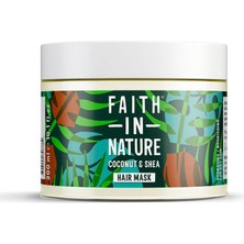 Faith In Nature Hindistan Cevizi Shea Yağı Kuru Saç Tipleri Için Saç Bakım Maskesi