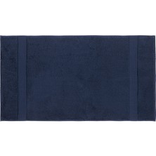 L’appartement Chicago Fibrosoft® Navy Pamuklu Tekli El Havlusu 30 x 50 cm