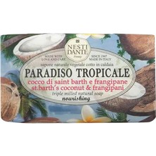 Nesti Dante Paradiso Tropicale St. Bath Coconut And Frangipane Hindistan Cevizli Turta Vegan Bakım Kalıp Sabun 250 gr