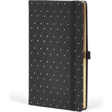 Castelli Milano Gold Koleksiyon Honeycomb Çizgili Defter