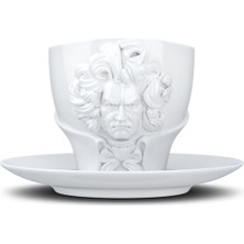 Tassen Ludwig Van Beethoven Yetenek Fincanı Beyaz Porselen Çay Fincanı