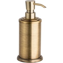 System Bathroom Accessories Antik Renk Tezgah Üstü Sıvı Sabunluk 19 x 6 cm