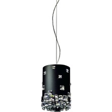 Bakara Collection Mosaix Siyah Swarovski Kristali Avize