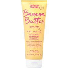 Umberto Giannini Banana Butter Kuru Saçlar Için Besleyici Gıda Şampuan 250 ml