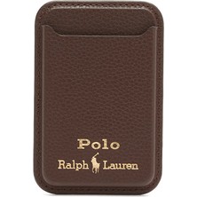 Polo Ralph Lauren Koyu Kahverengi Erkek Deri Kartlık