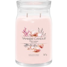 Yankee Candle Pink Sands Pembe Mum 567 gr