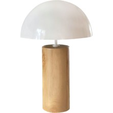 Tags Design Ahşap Mushroom Abajur