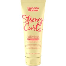 Umberto Giannini Strong Curls Güçlendirici Biberiye Yağlı Bukle Saç Kremi 250 ml