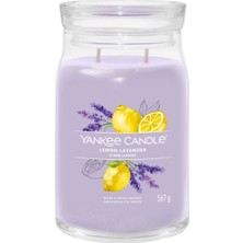 Yankee Candle Lemon Lavender Mor Büyük Mum 567 G