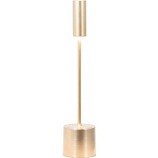 Zafferano Carolina Bronz Alüminyum LED Masa Lambası