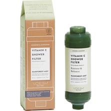 Voesh New York Yağmur Ormanı Kokusu Vitamin C Shower Duş Filtresi