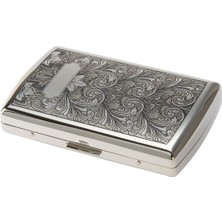 Pearl Japan Venus Arabasque Krom 12'li Metal Kısa Sigara Tabakası