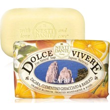 Nesti Dante Dolce Vivere Capri Leke Karşıtı Aydınlatıcı Fesleğen ve Portakal Katı Banyo Sabunu 250 gr