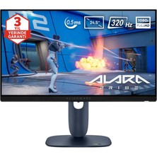 Dell Alienware AW2525HM 320Hz 0.5ms Fhd 24.5" Adaptive Sync Fast IPS Pivot Gaming Monitör