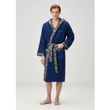 Etro Home Lacivert Bornoz