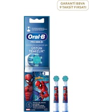 Oral-B Pro Kids Spiderman 2'li Şarjlı Diş Fırçası Yedek Başlığı